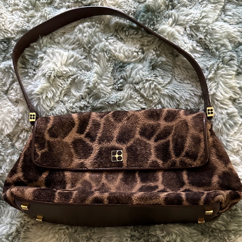 Kate Spade Brown Leopard Shoulder Bag